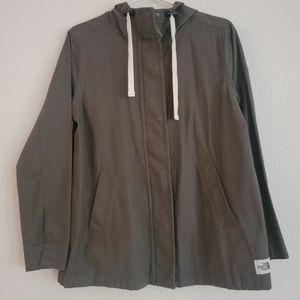 North face military green jacket M